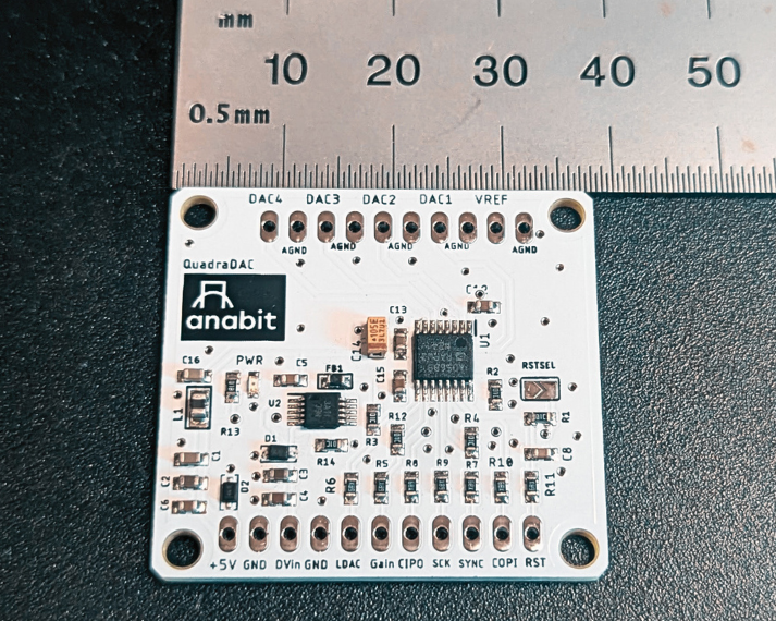 Quadra DAC - 4 Channel 12 / 14 / 16 Bits