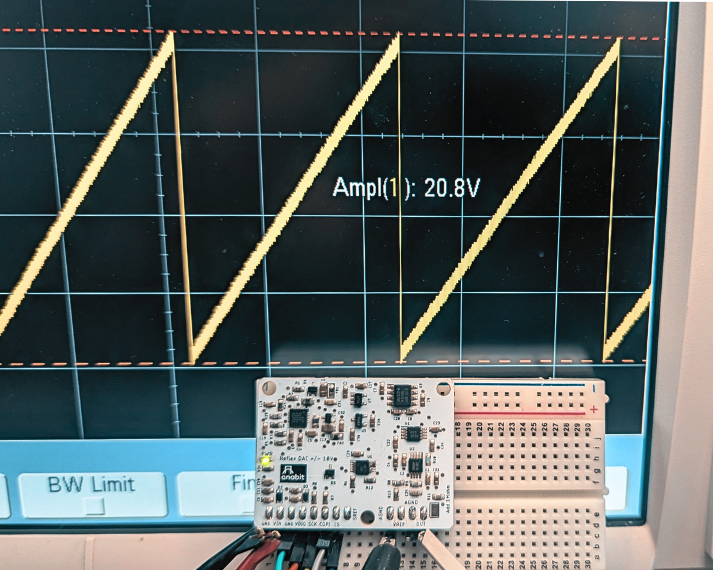 Reflex DAC - 14 Bit 2MSPS +/- 10V Range