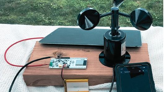 How to Measure Wind Speed from a Pulsed Output Anemometer with a Microcontroller
