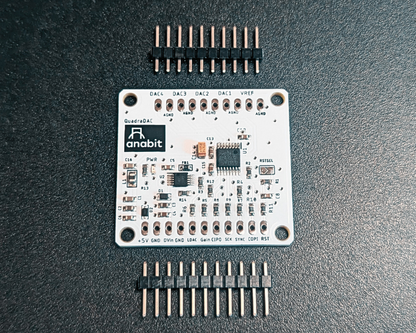 Quadra DAC - 4 Channel 12 / 14 / 16 Bits