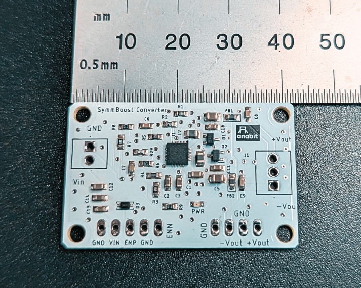SymmBoost Converter - Bipolar Power Source +/- 9V, +/- 15V, +/- 24V