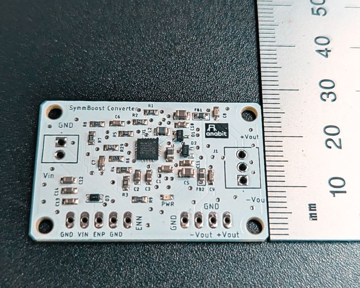 SymmBoost Converter - Bipolar Power Source +/- 9V, +/- 15V, +/- 24V