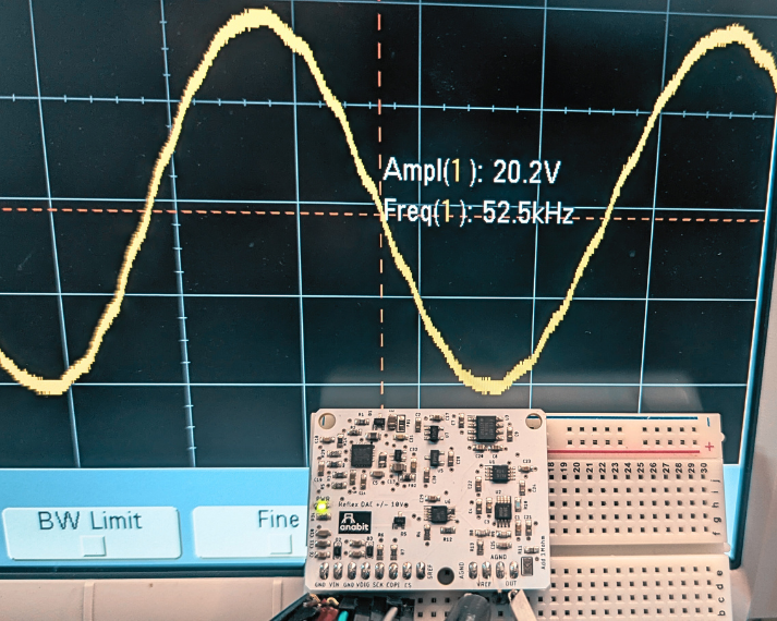 Reflex DAC - 14 Bit 2MSPS +/- 10V Range